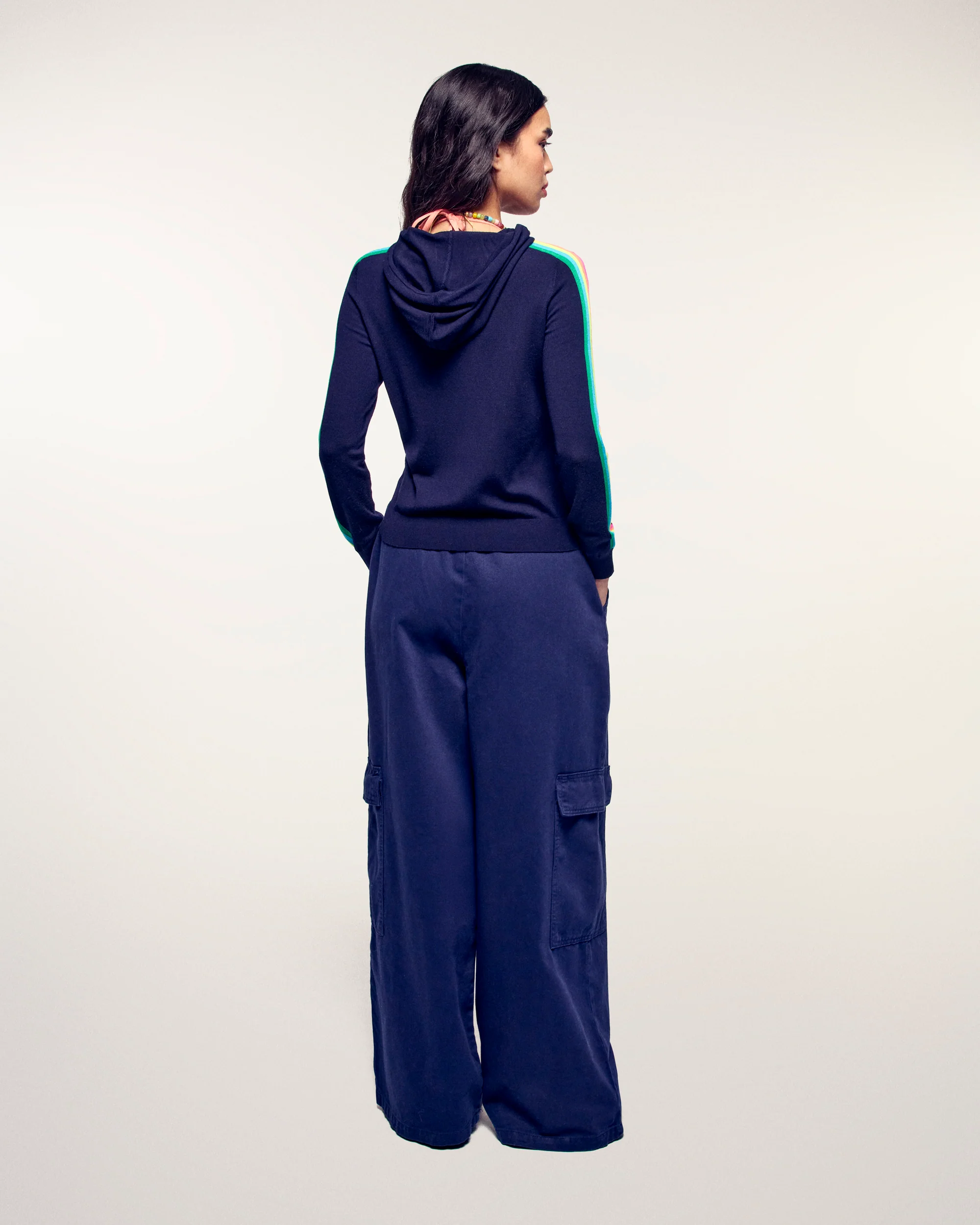 Pullover Hoodie (S25 / WOMEN / Navy) - Image 5