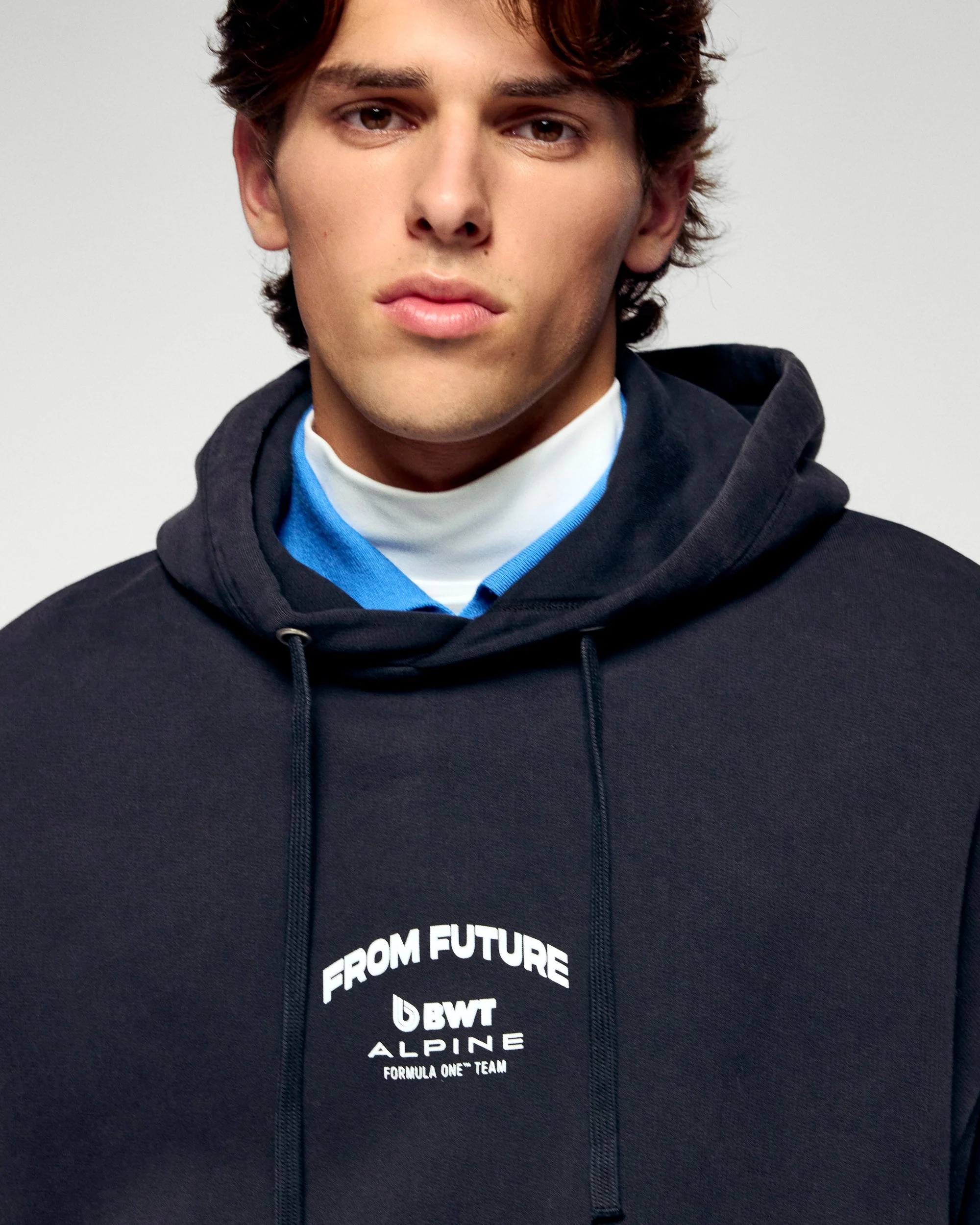 Hoodie Sweatshirt Alpine (H25 / MEN / Washed Black) - Image 4